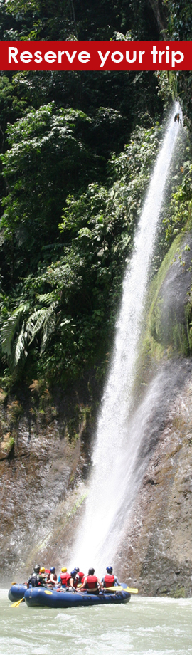 reservation, pacuare costa rica rafting